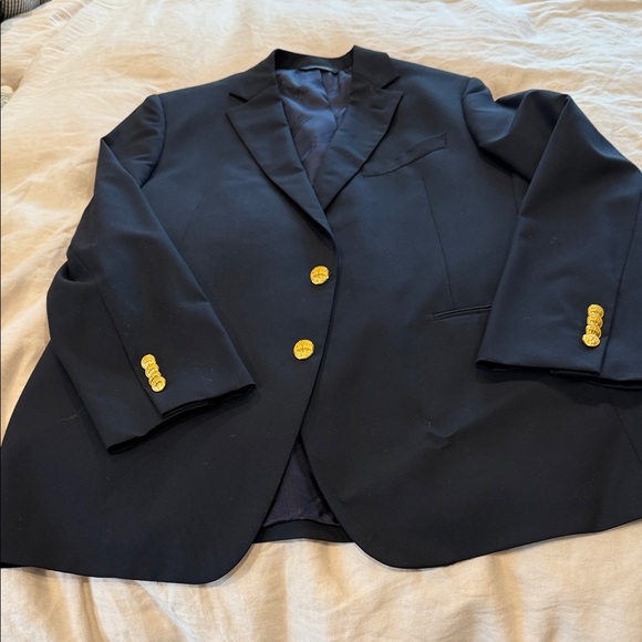 Brooks Brothers. Men's Navy Blazer. Classic Fit 1818 wool blazer